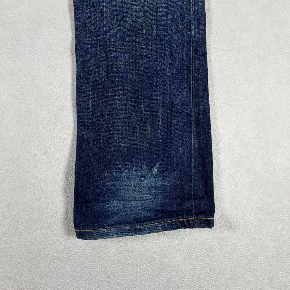 Raleigh Denim Jones White Oak Cone Denim Selvedge Jeans Mens 30x34 Medium Wash